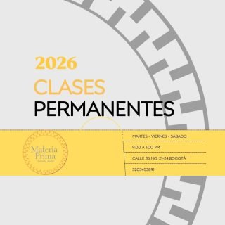 EN nuestros cursos permanentes tienes la libertad de hacer la pieza o proyecto que tú quieras en joyería. Recibes acompañamiento y asesoría durante todo el proceso de creación. Nuestros cursos permanentes están diseñados para que puedas ingresar en cualquier momento del año, adaptando el proceso de aprendizaje a tu ritmo y nivel de experiencia.
A lo largo del curso, cada estudiante desarrolla habilidades progresivas en técnica y diseño, explorando materiales, procesos y lenguajes propios del oficio.
Las clases se enfocan en la creación y elaboración de proyectos personales, fortaleciendo tanto la técnica como el diseño.
En nuestra escuela contarás con acompañamiento continuo por maestros joyeros, equipos y herramientas donde el aprendizaje surge del hacer, y la reflexión sobre cada pieza.
Cada proceso es individual, pero se enriquece con el intercambio colectivo.
Estos cursos están dirigidos a personas con o sin experiencia previa que deseen profundizar en la técnica, desarrollar un lenguaje propio y construir una práctica sólida en el oficio
Módulos
4, 8, 12 clases al mes (cada sesión es de 4horas)
Horarios
Martes, Viernes y Sábado
9:00 a 1:00 pm
Calle 35 # 21-24 int 101